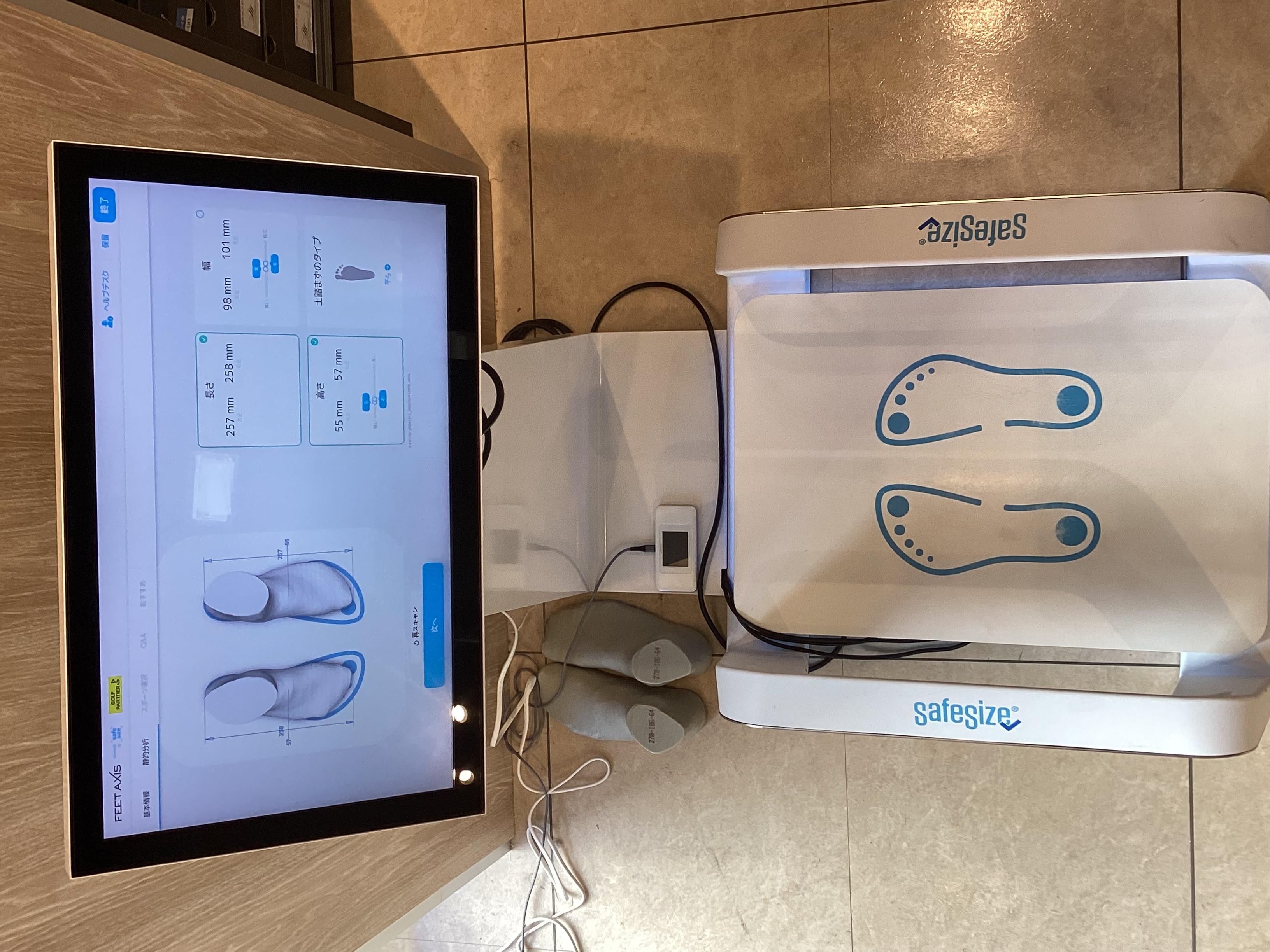 足型測定サービスのご案内❕｜ゴルフパートナー ヴィクトリアゴルフ